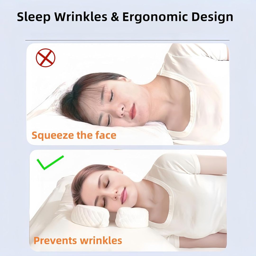 BeautyRest™ – Anti-Wrinkle Side Sleeping Pillow