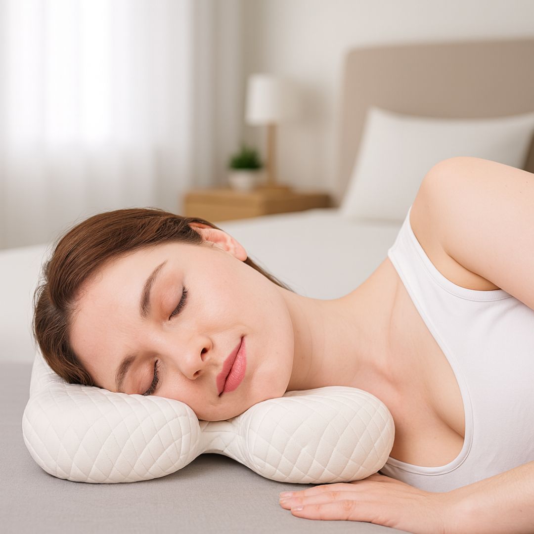 BeautyRest™ – Anti-Wrinkle Side Sleeping Pillow