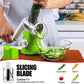 Rotary Grater That Slice Your Vegetables, Cheese And Food Instantly and Effortlessly Without Making A Mess [FREE SHIPPING]